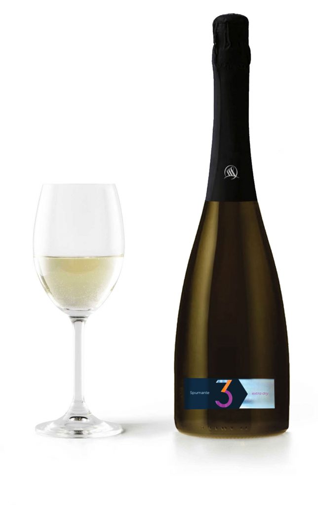 3 Extra dry sparkling Wine Cantina San Marino